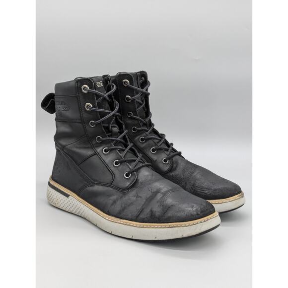 Timberland Men\'s Crossmark Utility Black Nubuck Chukka Boots A1TTF Size 9.5 main image 10